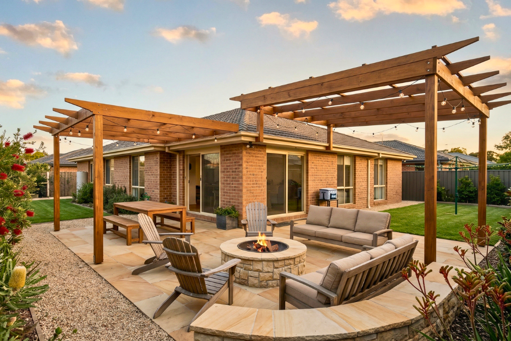 Creative Pergola Fire Pit Ideas for Cozy Outdoor Gatherings